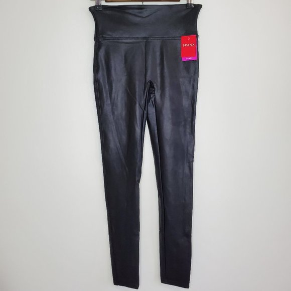 Spanx Faux Leather Leggings | Large - Picture 2 of 6